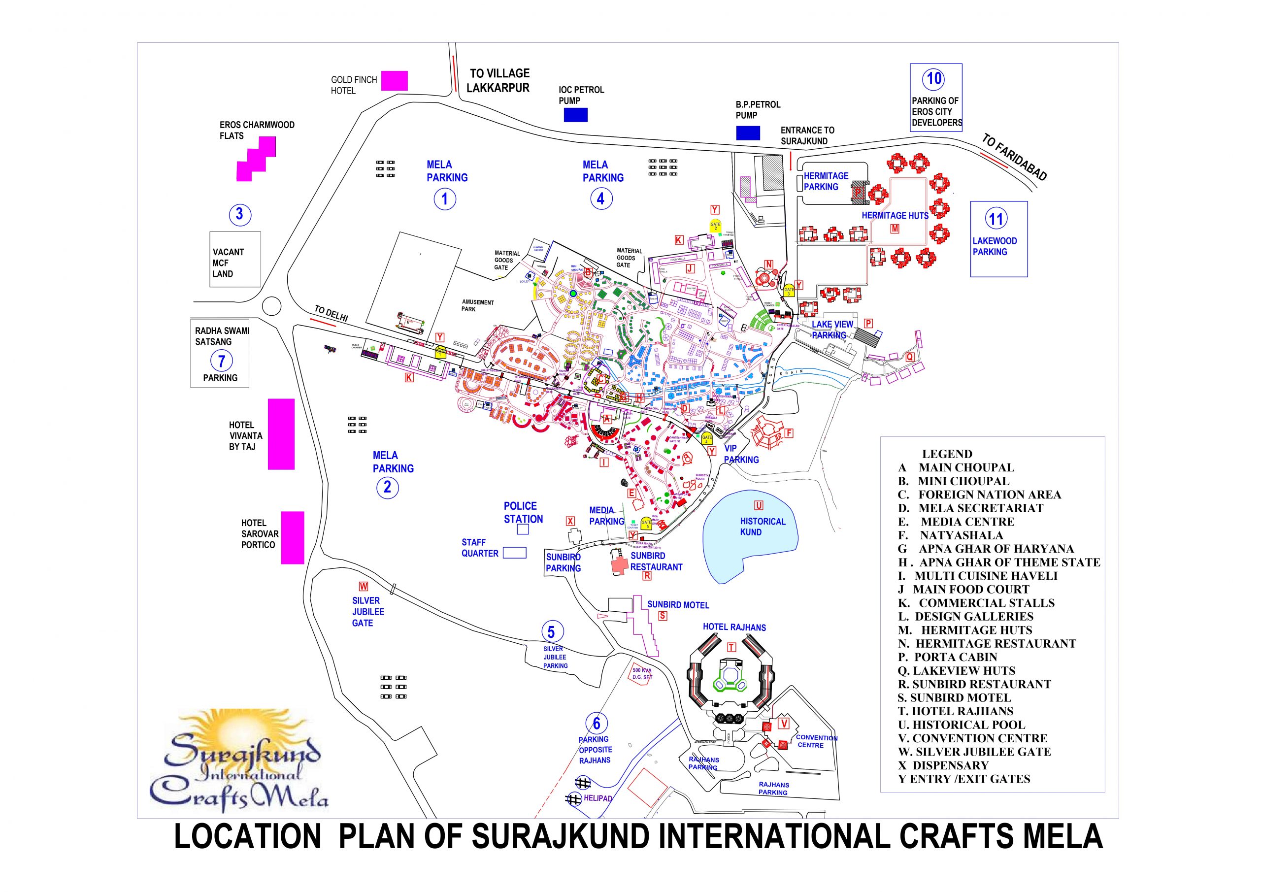 Surajkund layout-plan